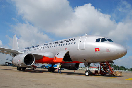 Jetstar Pacific mở rộng đội bay với Airbus A320 mới