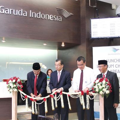 Garuda Indonesia opens premium check-in