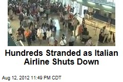 Hàng trăm hành khách mắc kẹt ở sân bay Rome