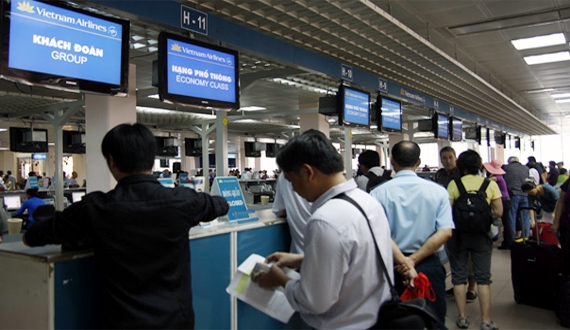 3.000 hành khách chậm chuyến bay vì hệ thống Sabre gặp trục trặc