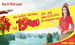 Fly HCMC - Haiphong from 19,000 VND with Vietjet Air